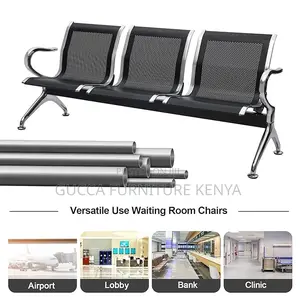 Benches:3-Seater Guest Reception Waiting Office Bench