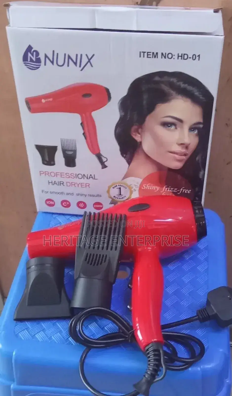 Hair Blow Dryer, Nunix Dryer