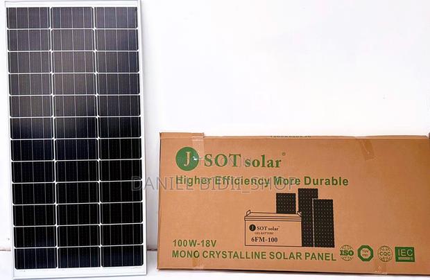 Mono Crystalline Solar Panel 100watts 18volts