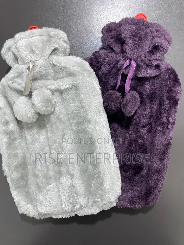 Hot Water Bottles With Faux Cover 2l Quality