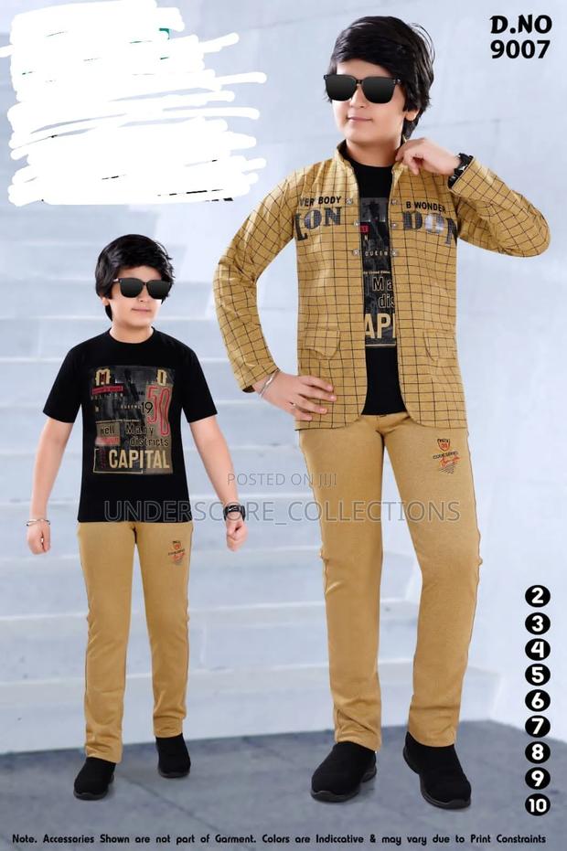 3 in 1 Kids Suits. Unique Designs and Best in the Market.