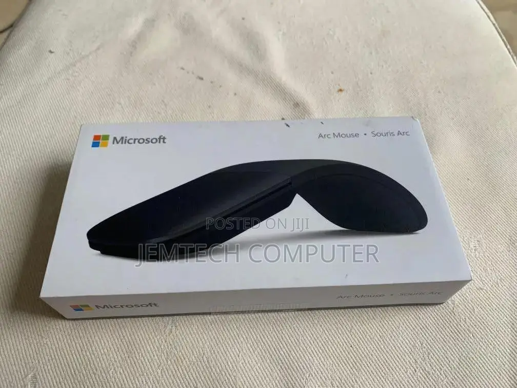 Black Microsoft Surface Arc Mouse Black|| Surface Arc Mouse