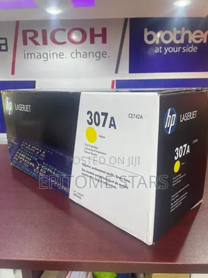 Fit HP 307A Yellow Toner Cartridge