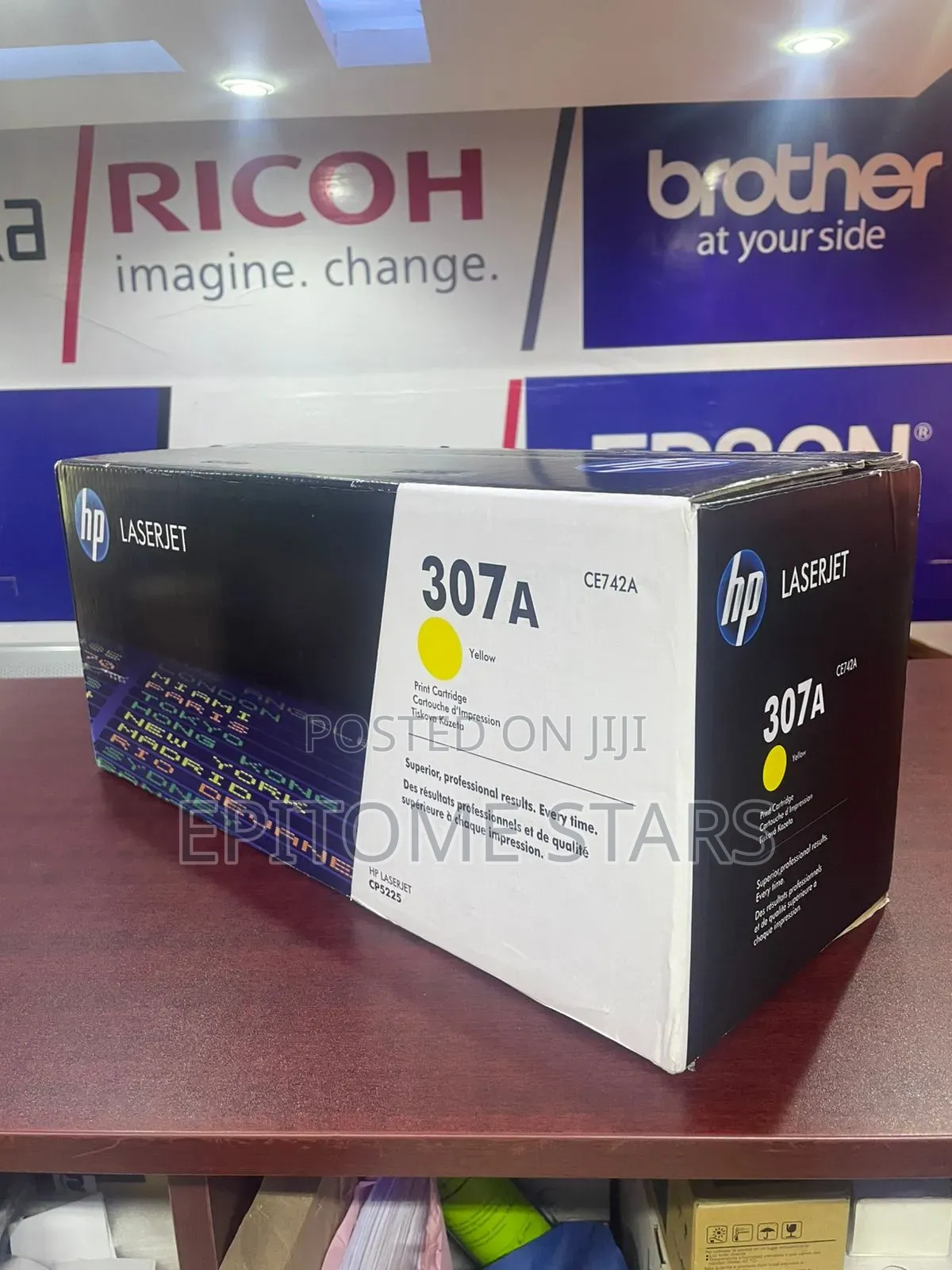 Unsightly HP 307A Yellow Original Laserjet Toner Cartridge