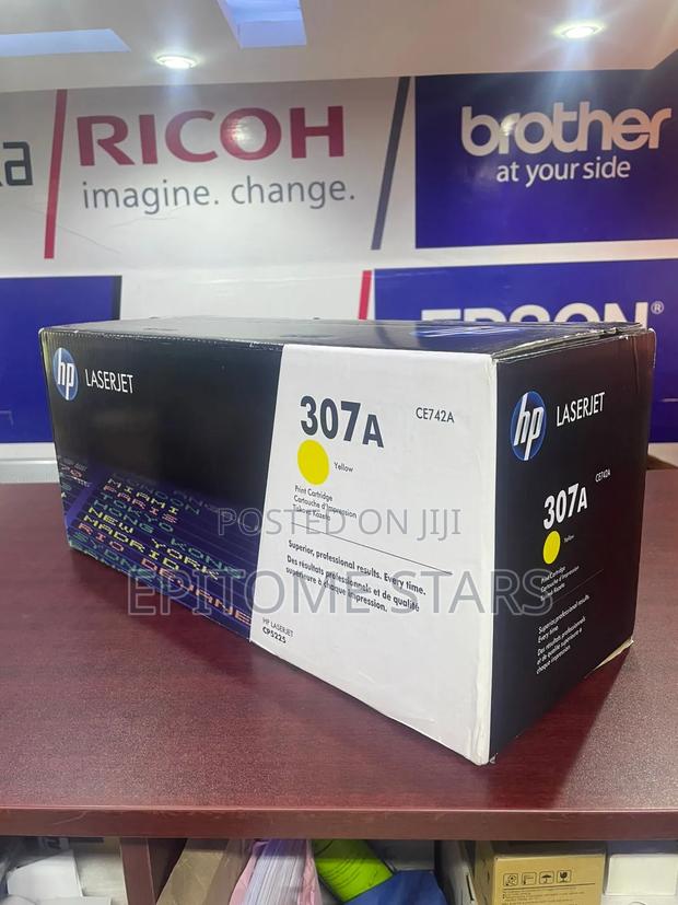 Unsightly HP 307A Yellow Original Laserjet Toner Cartridge