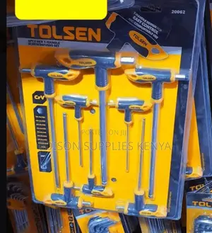 Hex Keys Tolsen Screwdriver Set T-Handle 8pcs Allen Keys