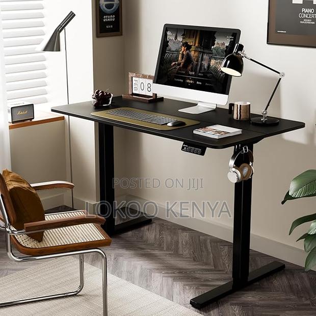 Office Desk: Flip Up Electric Adjustable Desk - main view