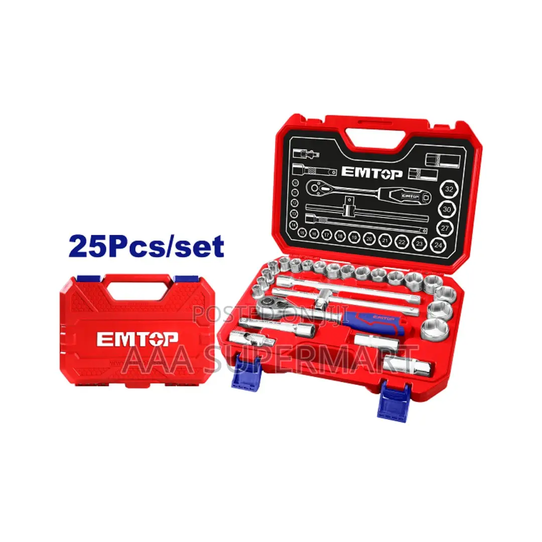 Emtop 25 PCS 12inch Socket Set Sale