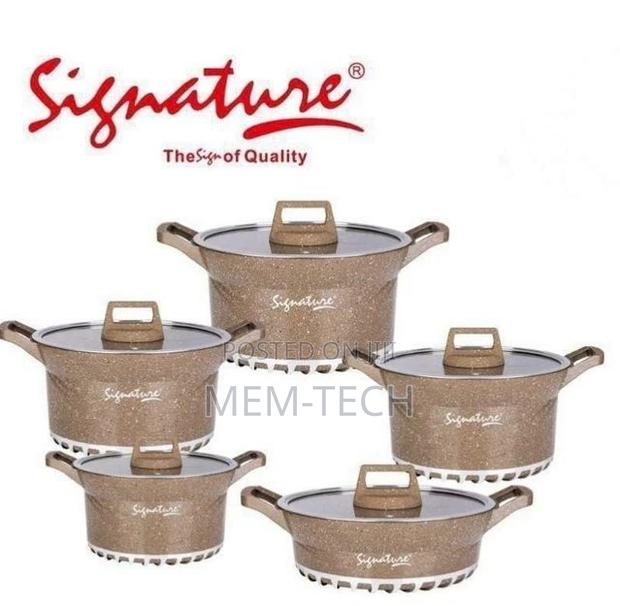 Signature 10 PCS Quality Heavy Non-Stick Die Cast Cooking Po