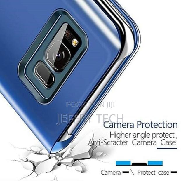 Samsung Galaxy M40 Mirror Clear View Case Without Sensor - thumbnail 3