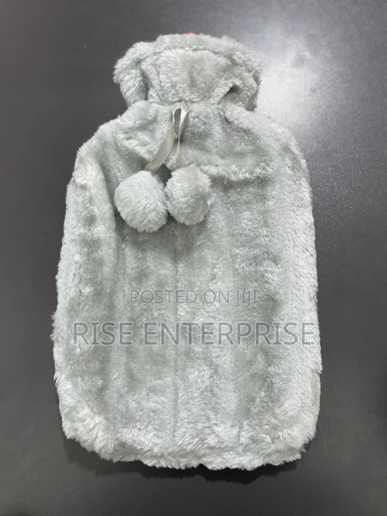 Hot Water Bottle With Faux Fur New - 2 Litre