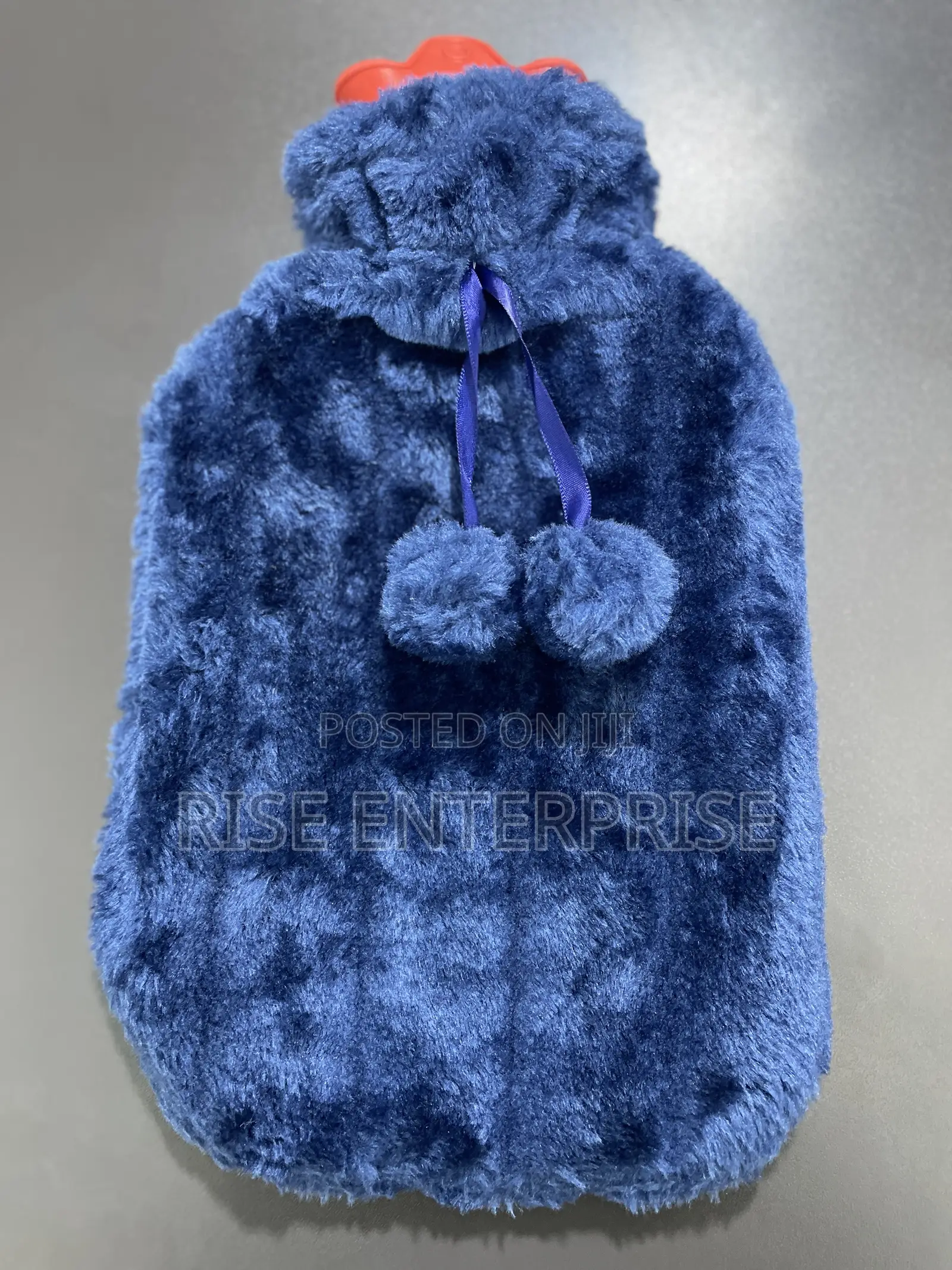 Hot Water Bottle With Faux Fur New - 2 Litre