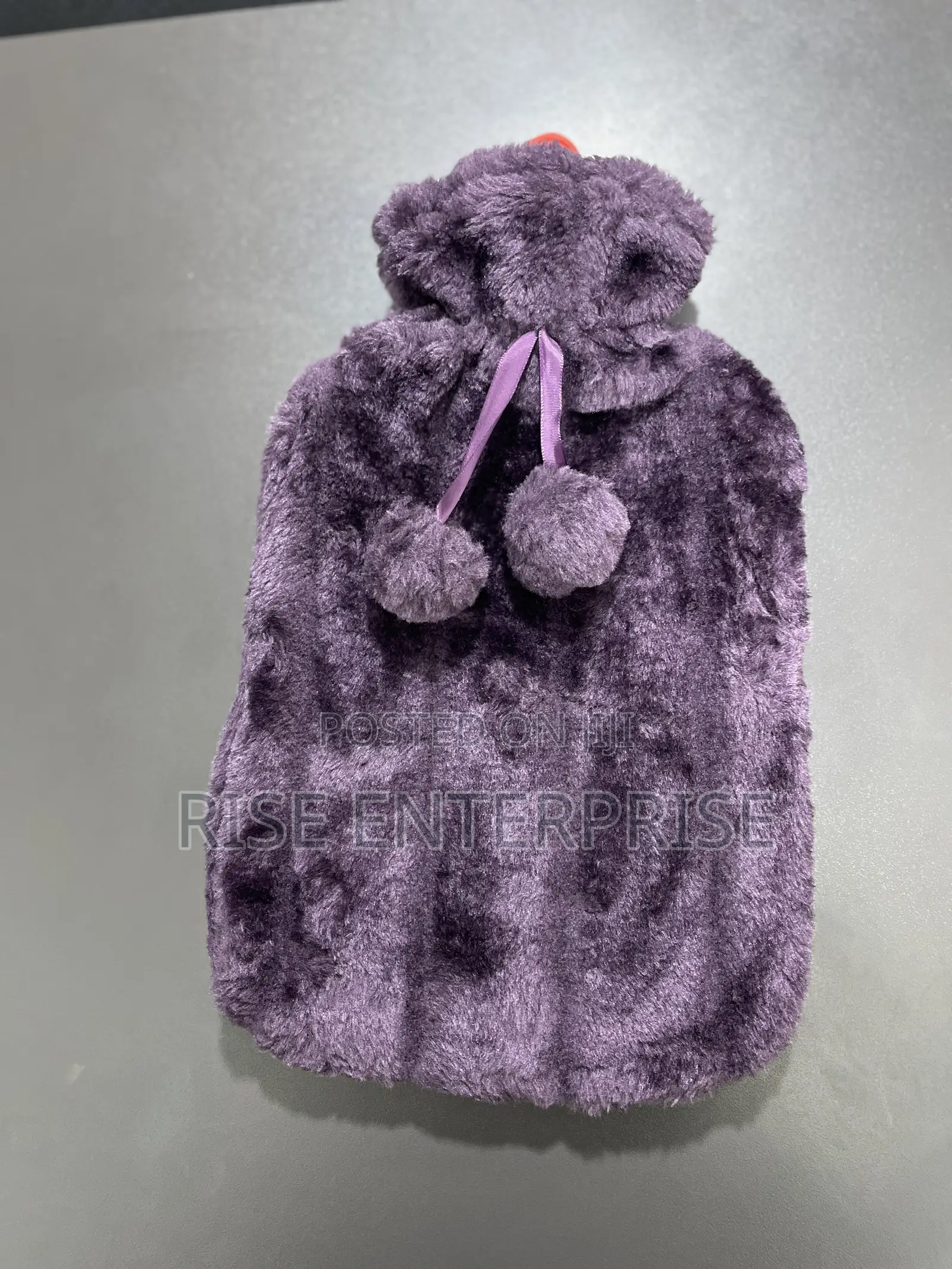 Hot Water Bottle With Faux Fur New - 2 Litre