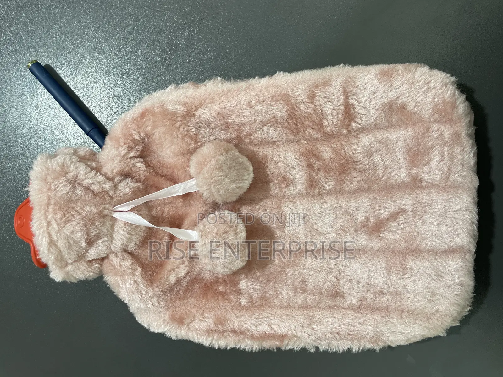 Hot Water Bottle With Faux Fur New - 2 Litre