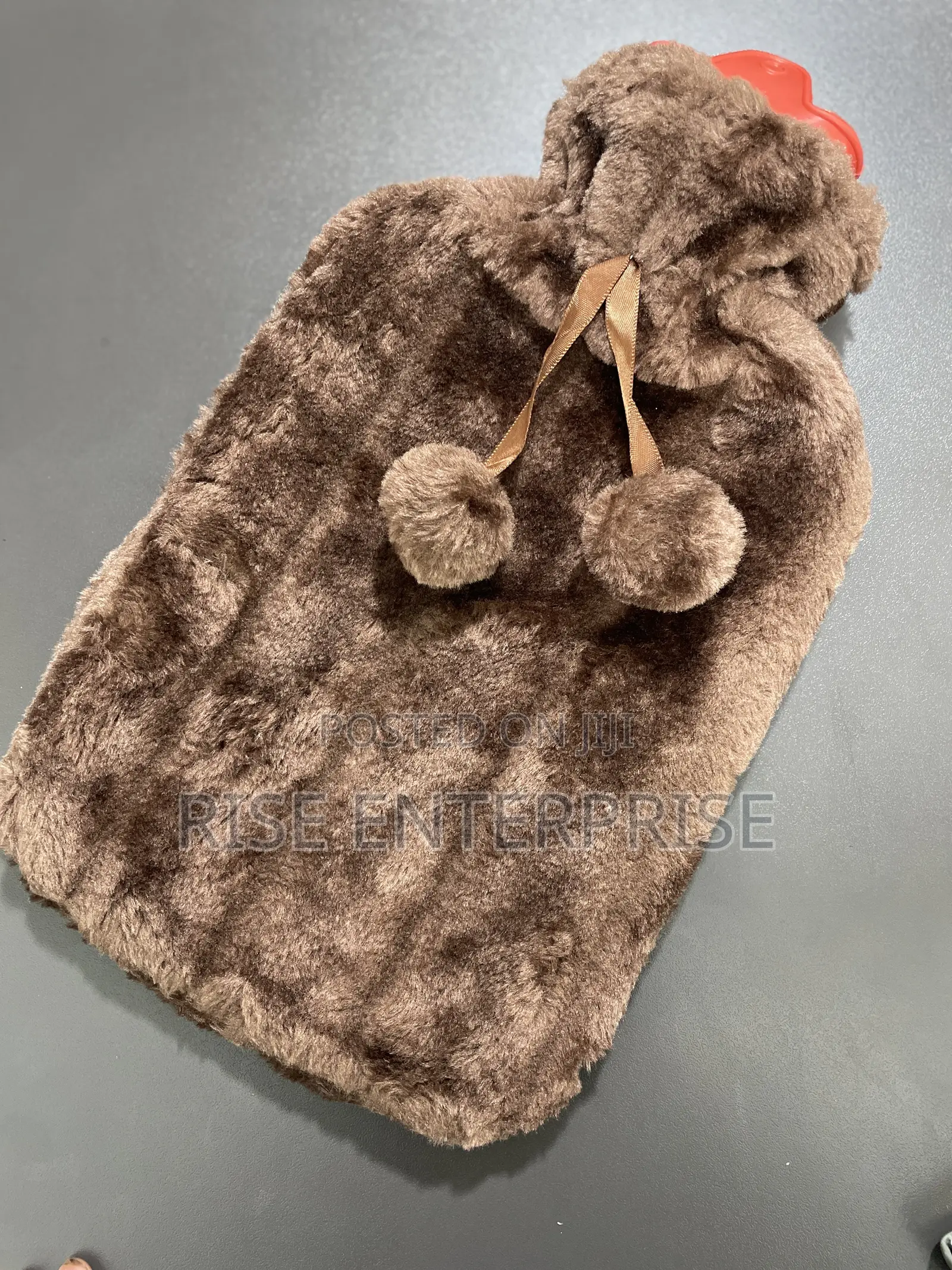 Hot Water Bottle With Faux Fur New - 2 Litre