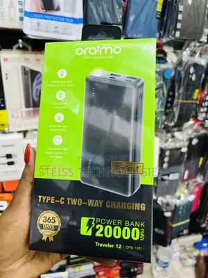 Oraimo 20000mah Powerbank.