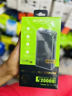 Oraimo 20000mah Powerbank.