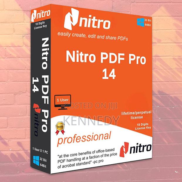 Nitro PDF Pro V14 Key - main view