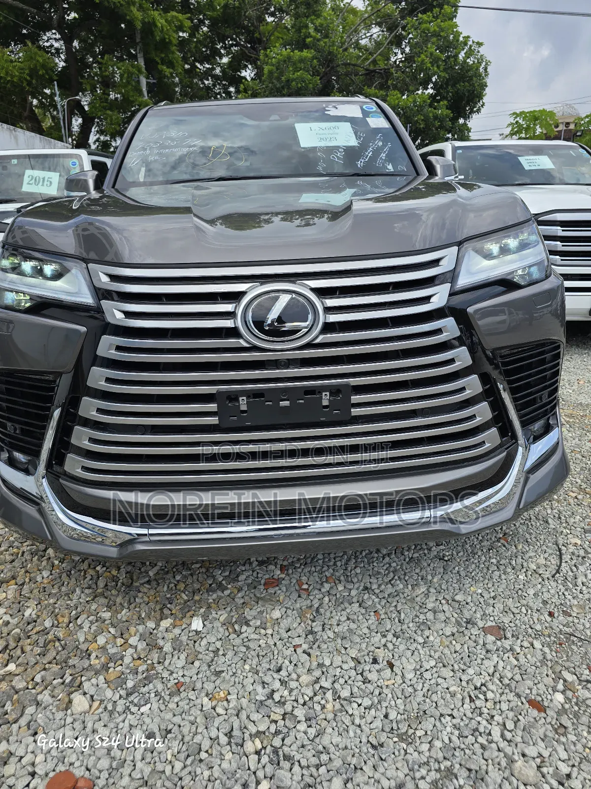 New Lexus LX 2024 Silver