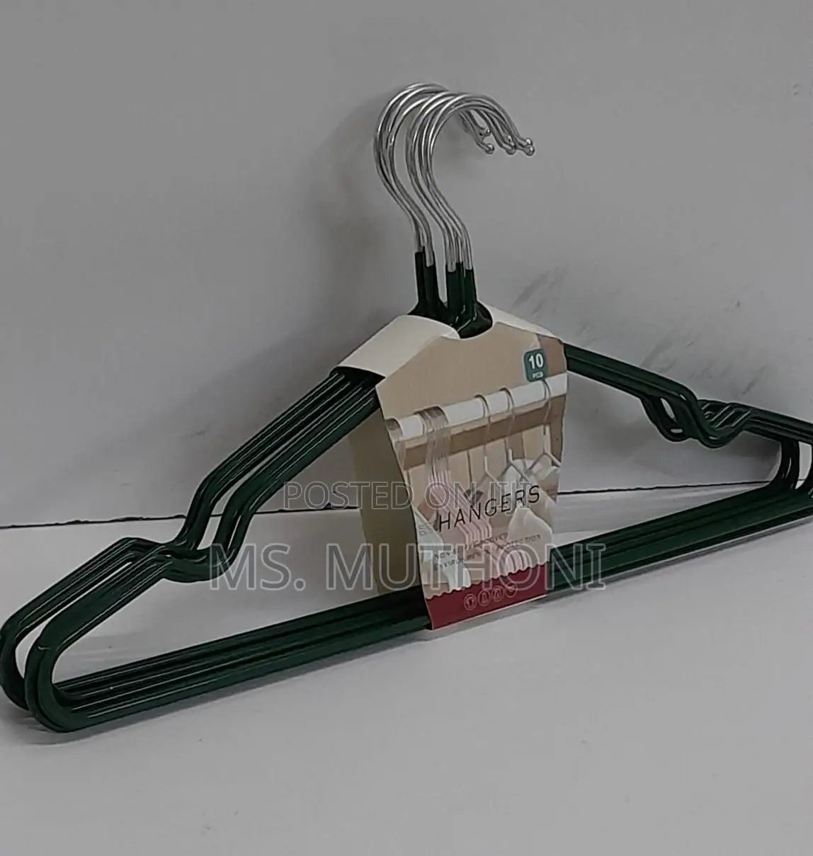 Metallic Closet Hanger Available*