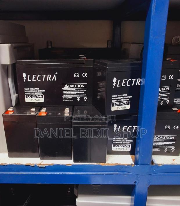 Electra 12v 7ah Rechargeable Deep Cycle Backup Battery