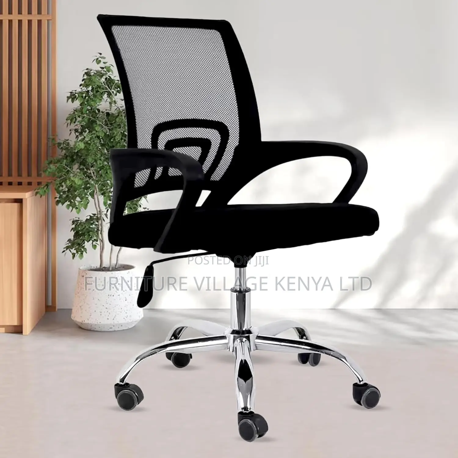 Office Chair: High-Quality Black Computer Desk Chair