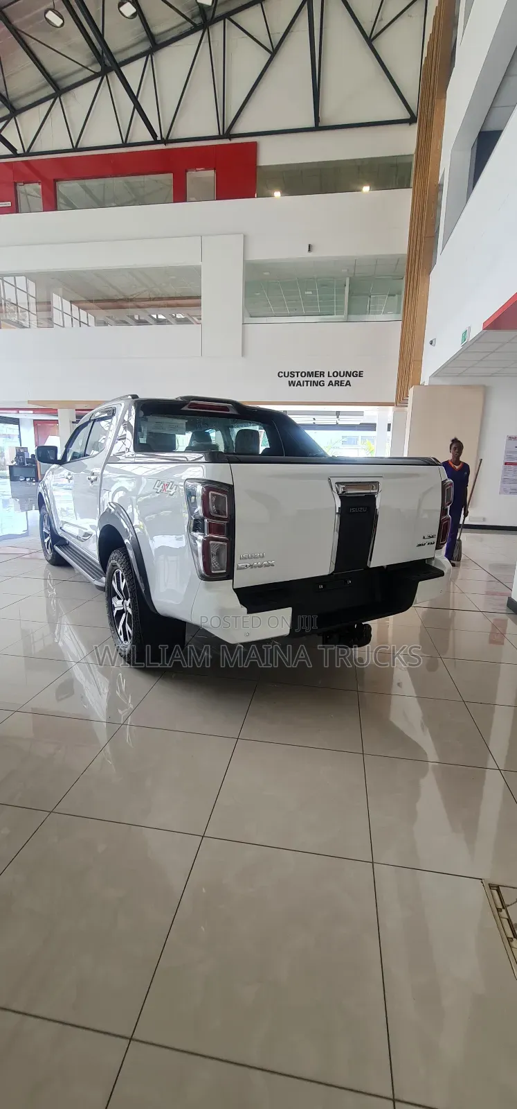 New Isuzu D-MAX 2024 White