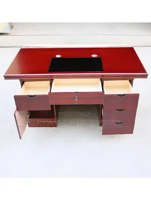 Office Tables:140cm Office Boss Executive Wooden Table
