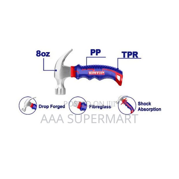 Emtop Mini Claw Hammer - main view