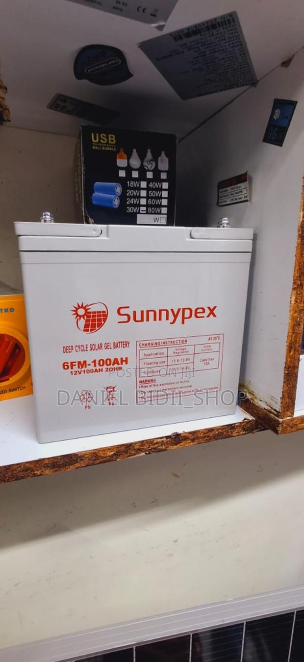 Sunnypex 100ah 12v Solar // Car Battery
