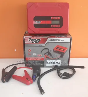 Car Battery Powerbank/Jump Start Compressor Phone Usb Ex-Uk