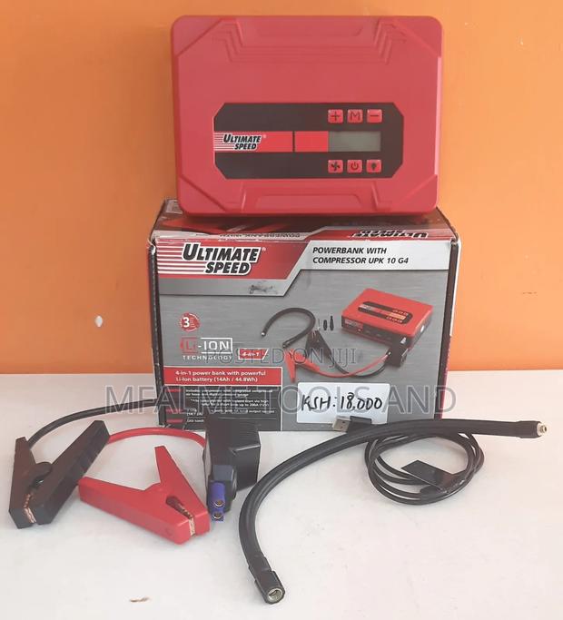 Car Battery Powerbank/Jump Start Compressor Phone Usb Ex-Uk - main view