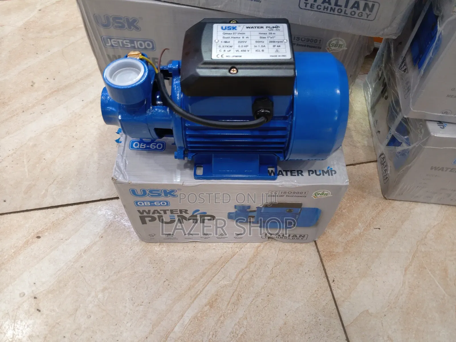 0.5hp USK Water Pump