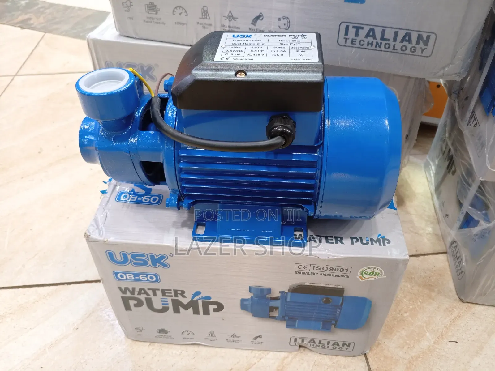 0.5hp USK Water Pump