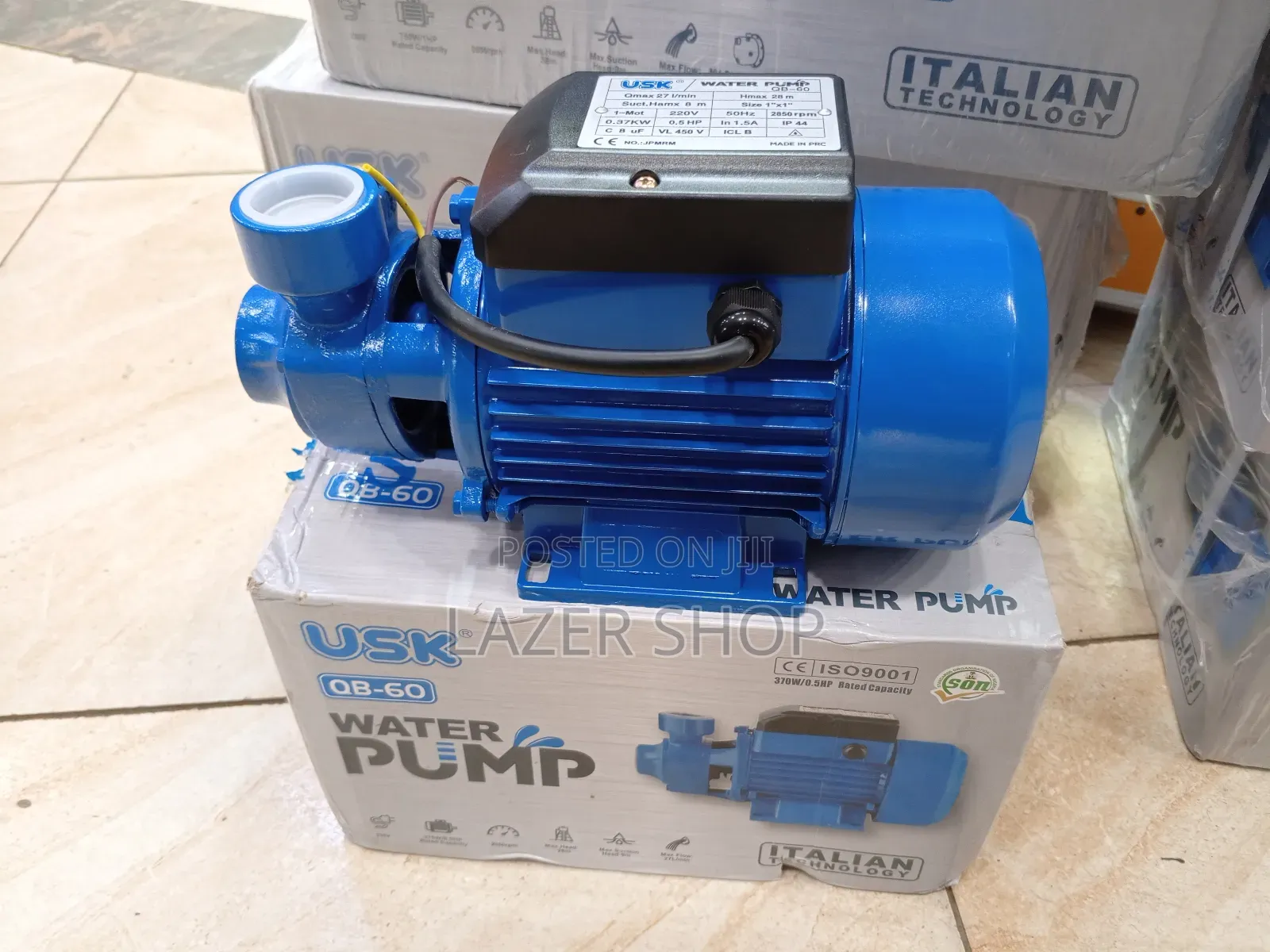 0.5hp USK Water Pump