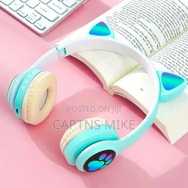 Cat Ear Bluetooth Headphones