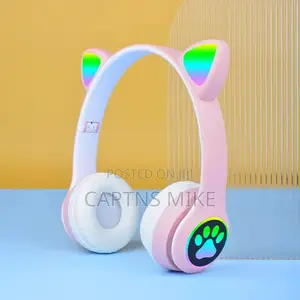 Cat Ear Bluetooth Headphones