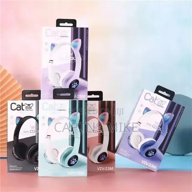 Cat Ear Bluetooth Headphones
