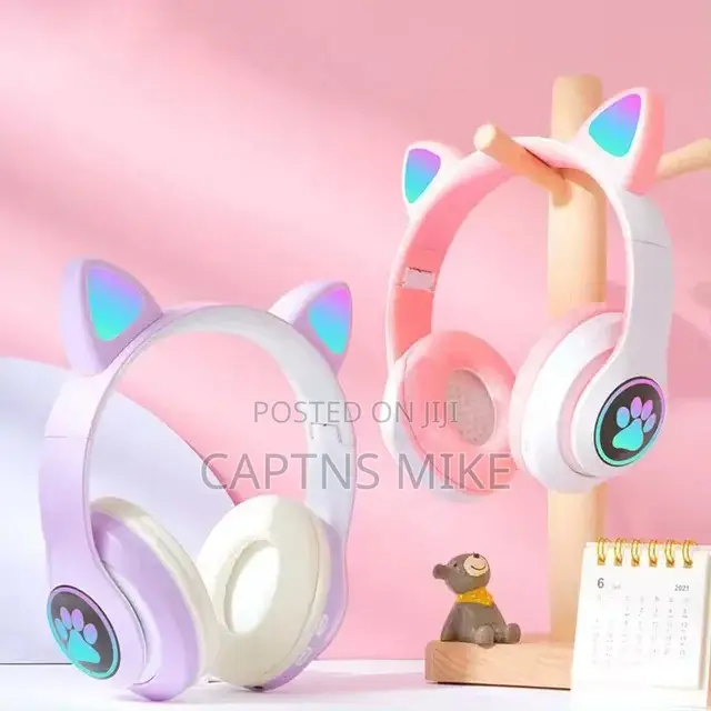 Cat Ear Bluetooth Headphones