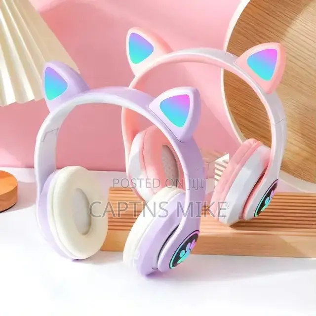 Cat Ear Bluetooth Headphones