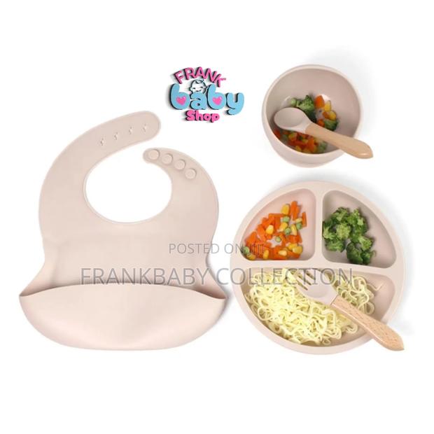 Baby Silicone Feeding 5 Pieces Set - thumbnail 2