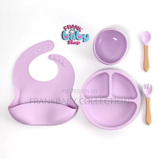 5 Pieces Set Feeding Baby Set