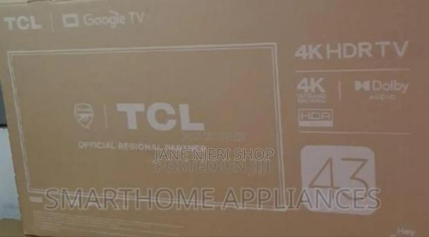 Original. 43"Smart Android TCL Tv Brand New