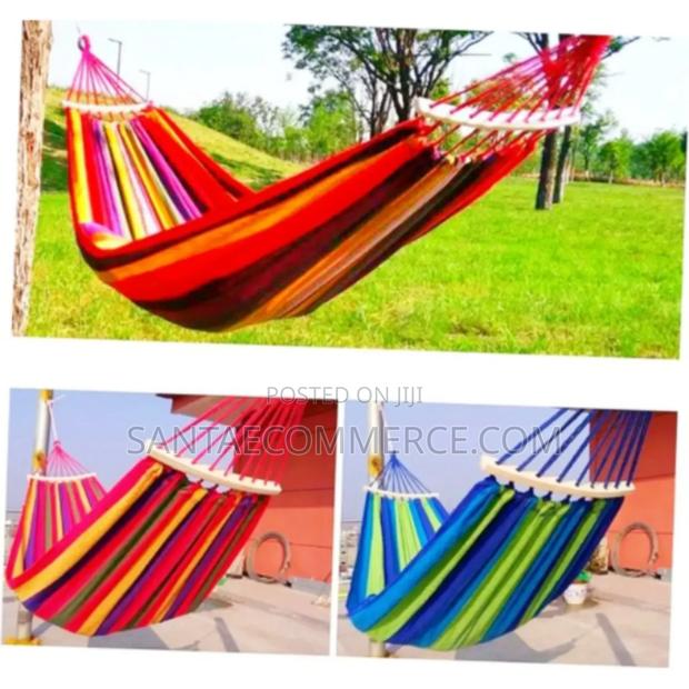 Stripped Outdoor Hammock