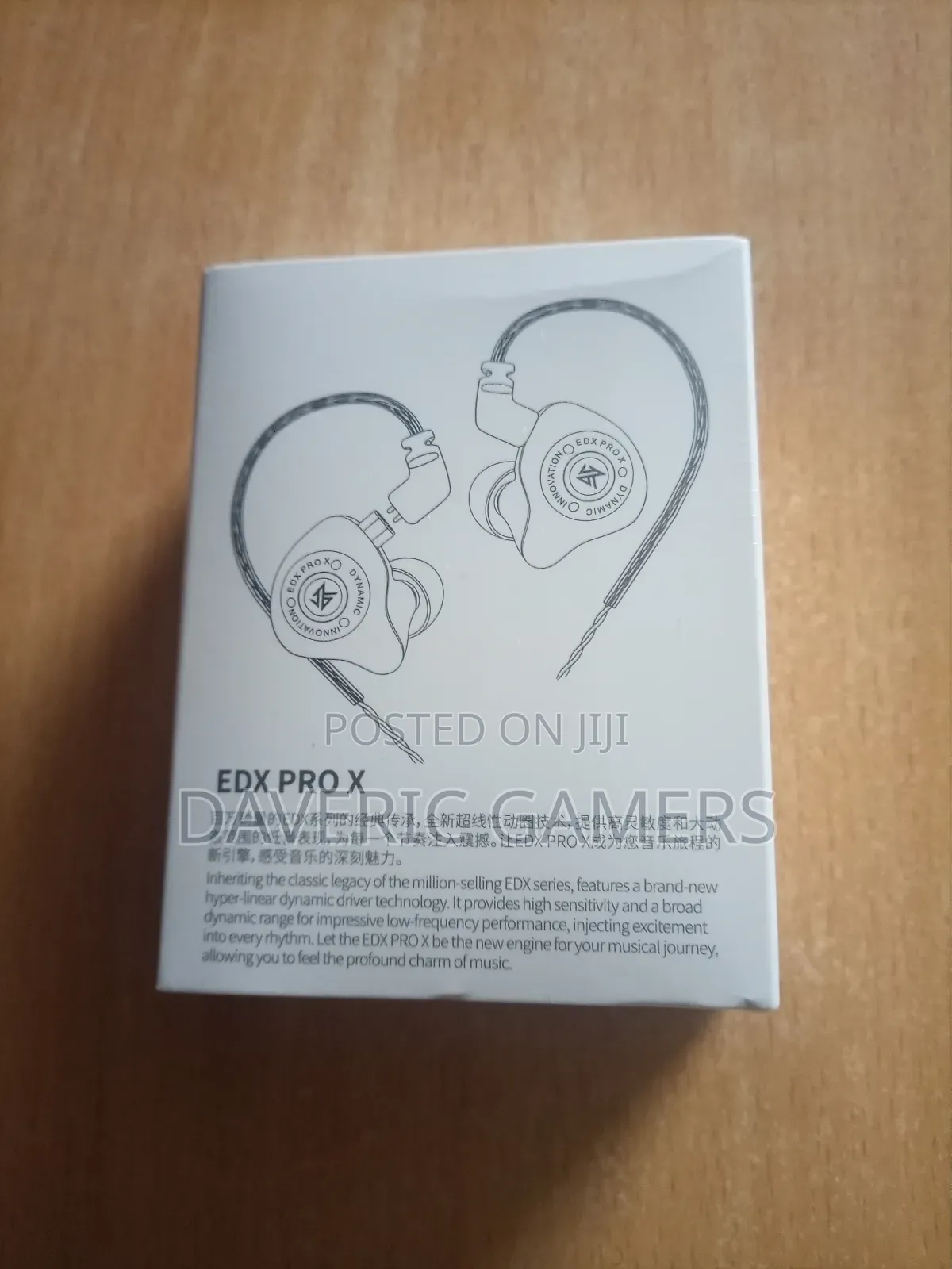 Kz Edx Pro X Gaming in Ear Earphones With Mic