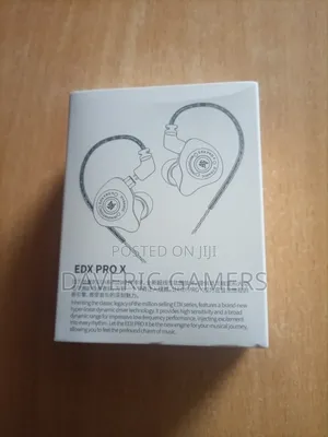 Kz Edx Pro X Gaming in Ear Earphones With Mic