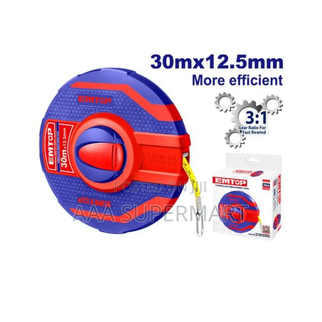 Emtop Fibreglass Measuring Tape