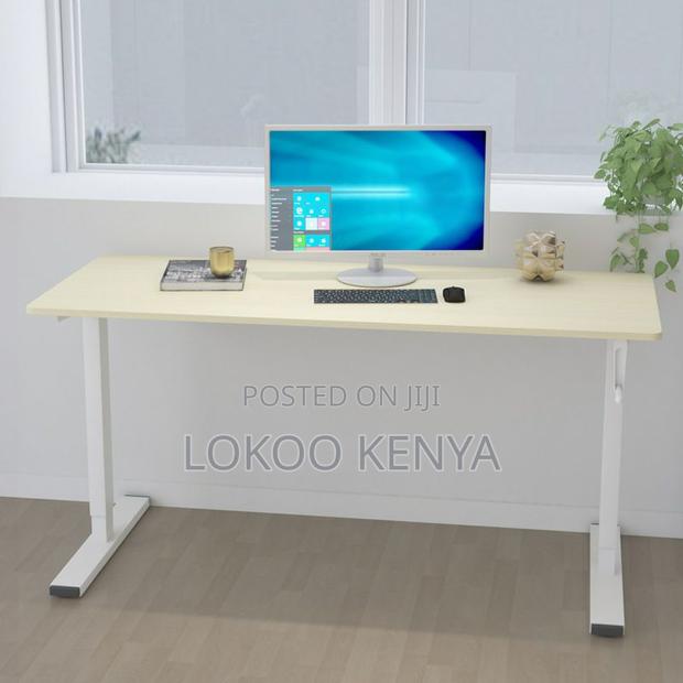Office Desk: Modern Motorized Electric Table - thumbnail 3