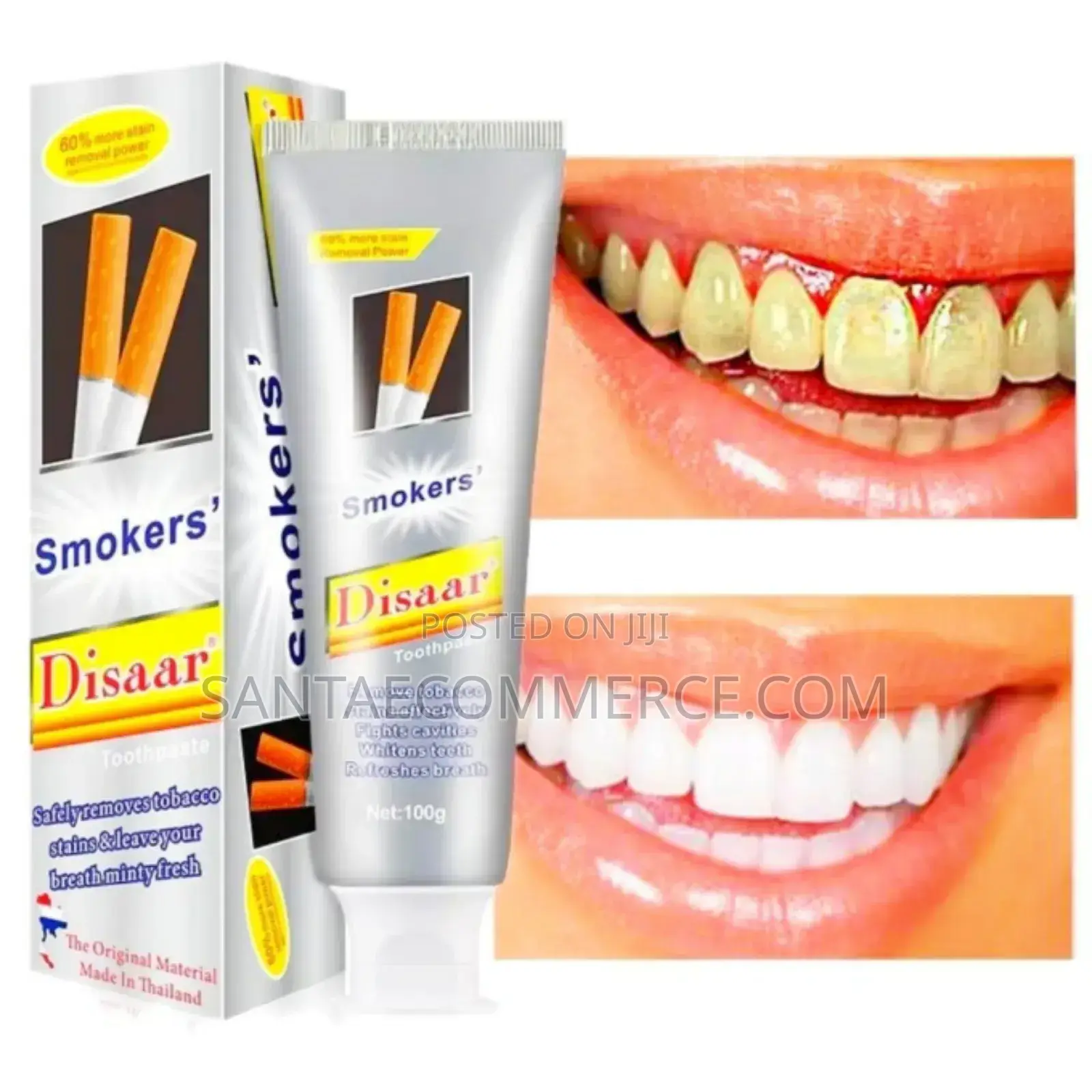 Disaar Smokers Stain Removal Teeth Whitening Care Toothpaste