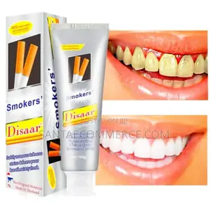 Disaar Smokers Stain Removal Teeth Whitening Care Toothpaste